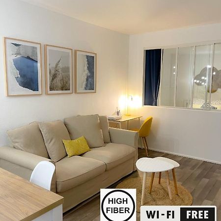 Hygge - Superbe Apt Renove Rouen Gare Avec Parking Privatif Leilighet Eksteriør bilde
