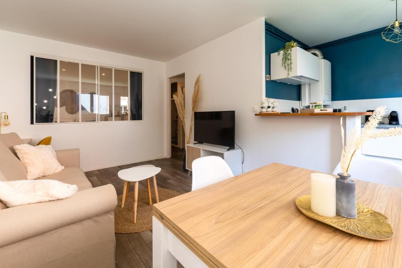 Hygge - Superbe Apt Renove Rouen Gare Avec Parking Privatif Leilighet Eksteriør bilde