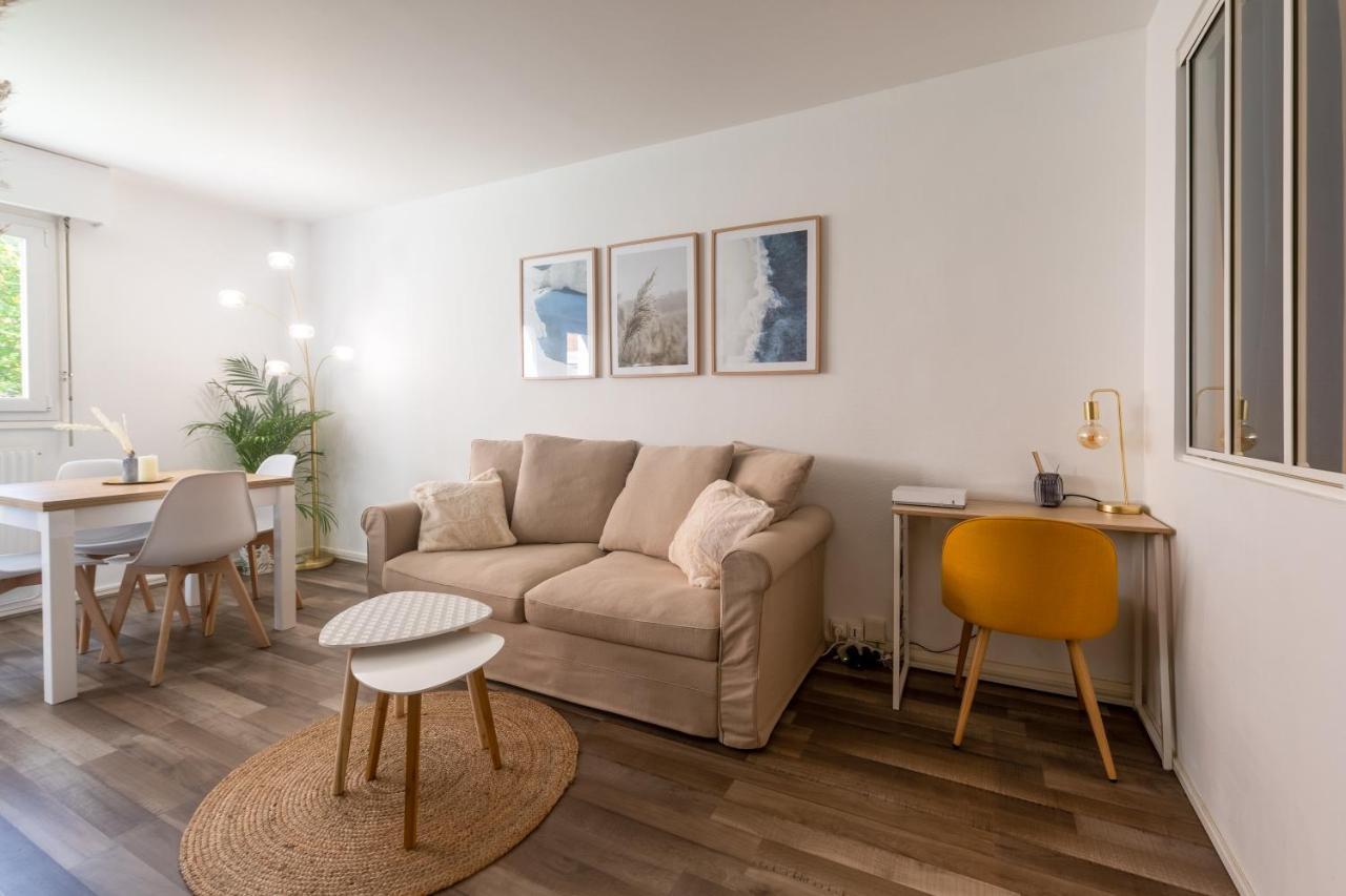 Hygge - Superbe Apt Renove Rouen Gare Avec Parking Privatif Leilighet Eksteriør bilde